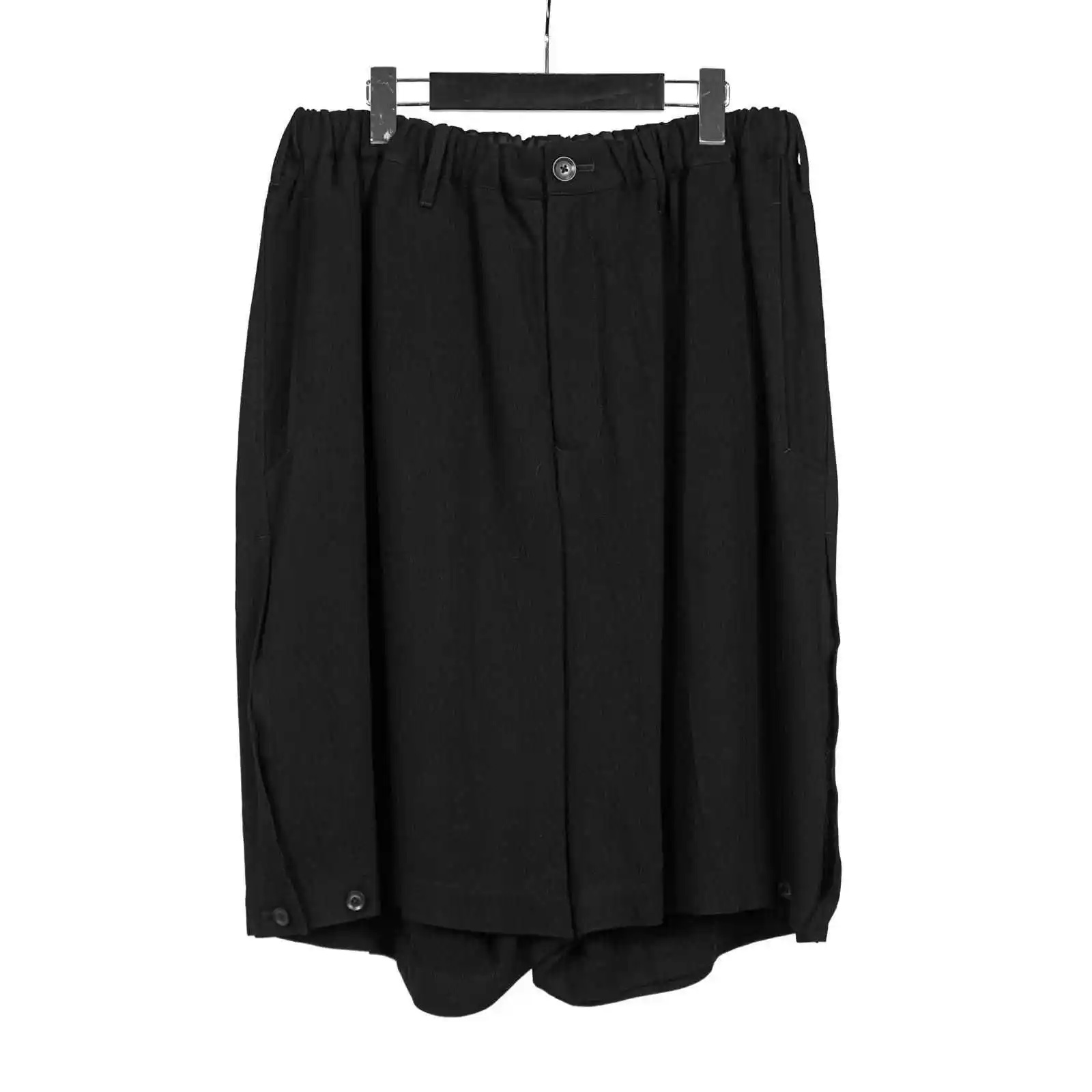 

TOP-YAMAMOTO men's suit shorts, summer loose, straight, wide-leg casual five-inch mid-length pants, trendy brand, versatile