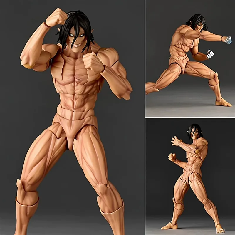 驚きの山門スタイルの可動式フィギュアコレクタブルエディション-進撃の巨人-リヴァイの甲冑-ジャイアントスタチュー-pvc素材
