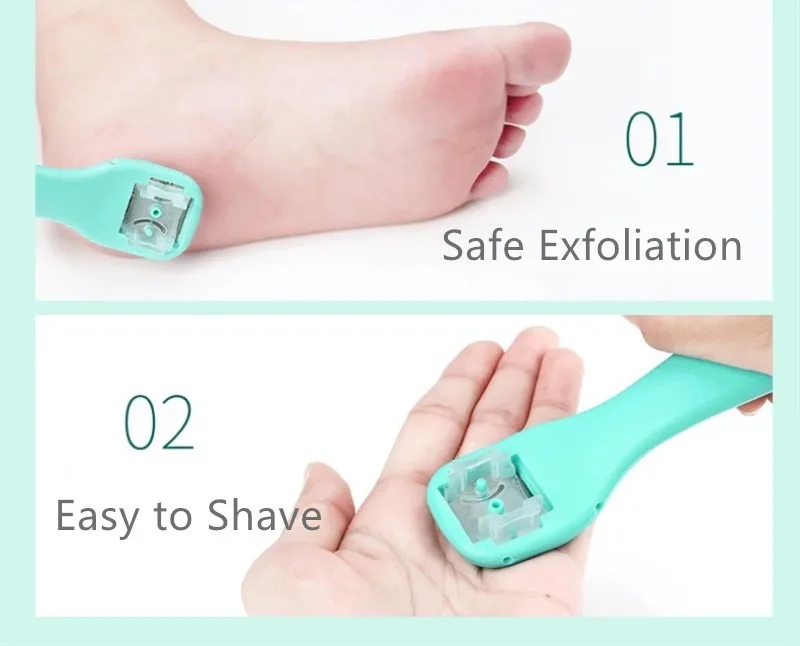 Professional Foot Care เครื่องมือเครื่องสำอาง Heel Cuticle Scraper Foot Care Pedicure เครื่องมือ Pedicure มีดโกน Pedicure เครื่องมือ