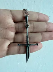 lord and ring Broken Sword drop Keychain Create Design Retro earring fantasy movie same jewelry for TV film fans