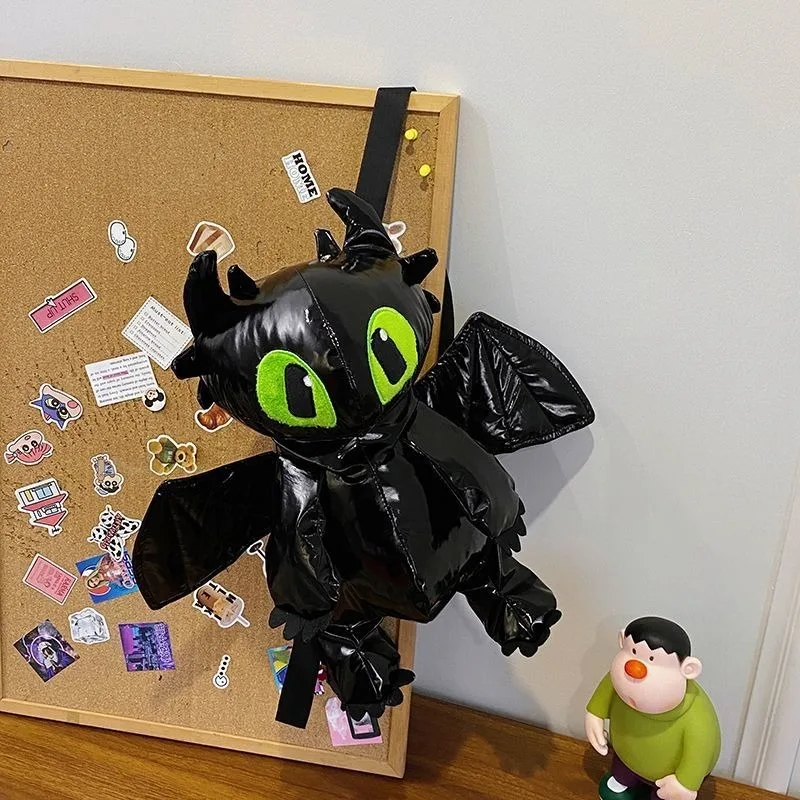 Disney How To Train Your Dragon Night Fury Rugzak Tandeloze Leuke Rugzak Anime Pop Rugzak Kussen Vakantie Verjaardagscadeau