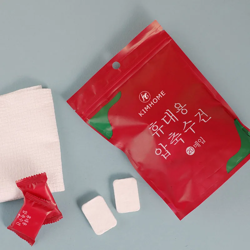 Household Products Face Towels A pack Of 20 Makeup Remover Towel Portable Disposable Items