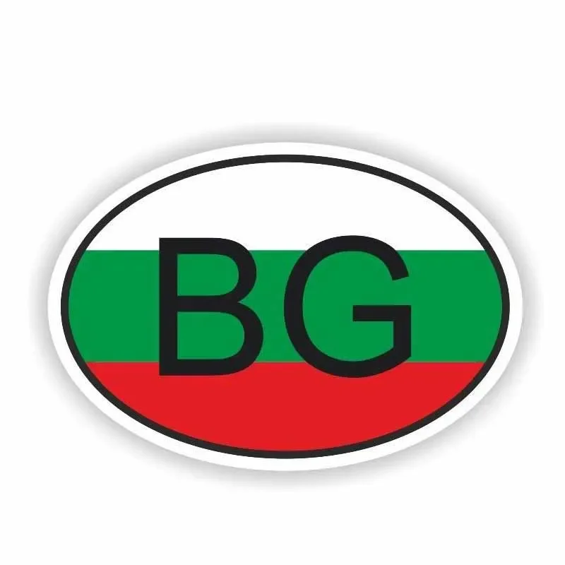 

Personalized customization Bulgaria Accessories Flag Waterproof Reflective Sunscreen Car Sticker Decal Car Accessories