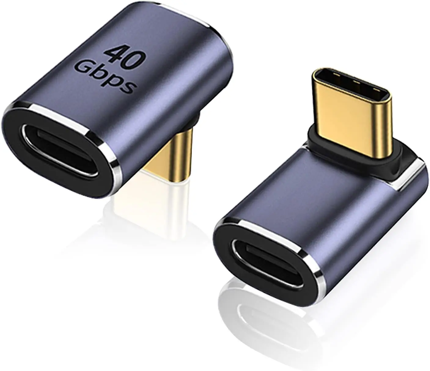 10PCS Premium 100W USB-C Adapter Extender 90° Male To Female Compatible With Nintendo Switch Laptops Tablets And Phones