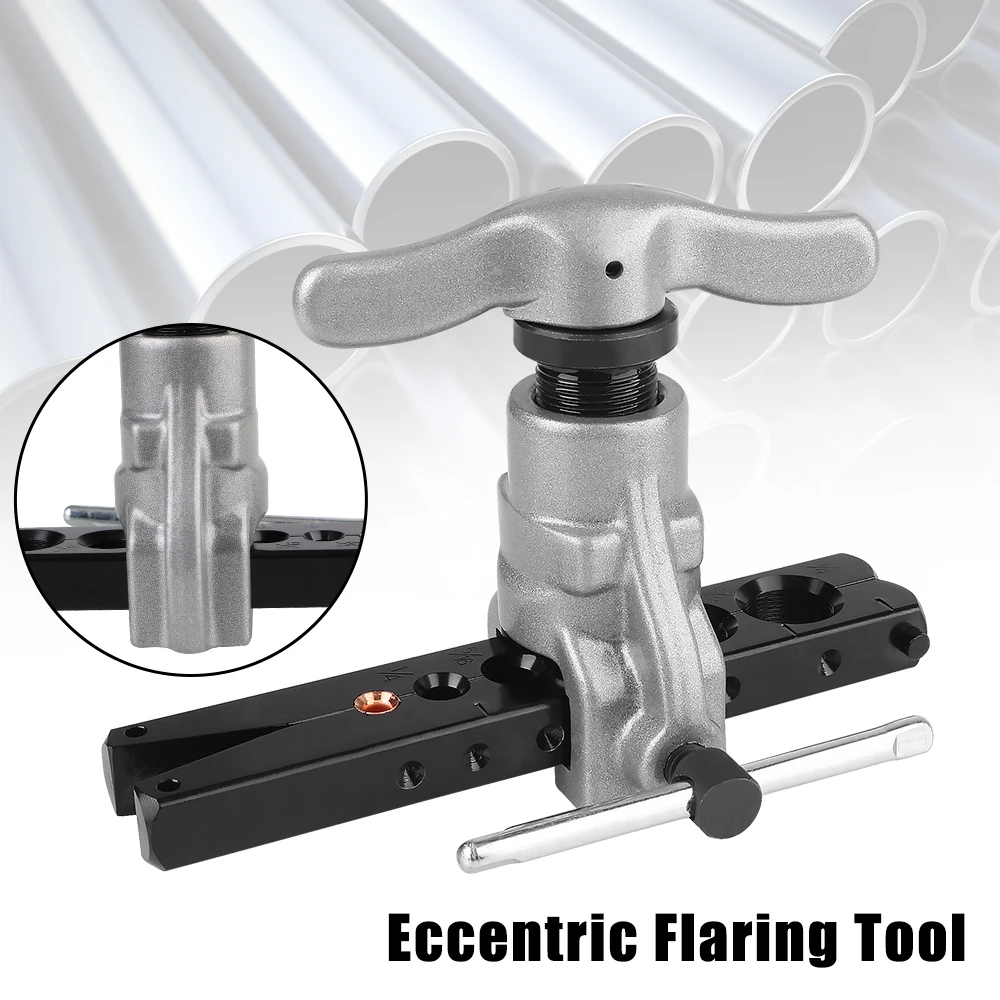 

CT-806 Refrigeration Water Gas Brake 45 Degree Angle Eccentric Reamer Flaring Tool Copper Pipe Flaring Tool Copper Tube Expander