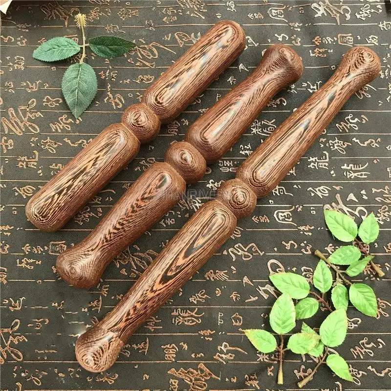 

1 шт., ручной массаж, венге, боевые искусства, тай-чи, массажная палочка для ног, деревянная массажная палочка для тай-чи