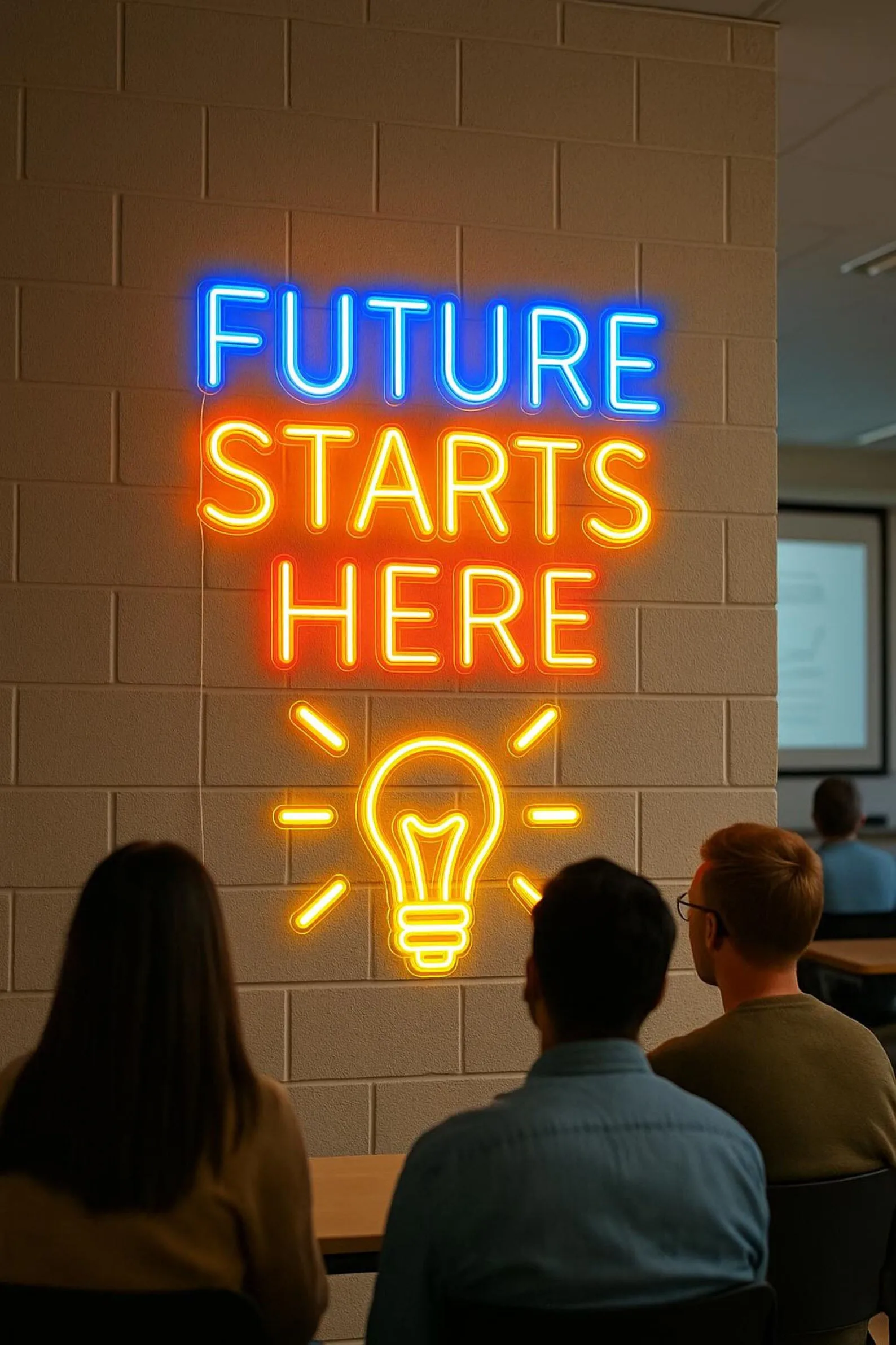 

Grow Yourself Potential Neon Sign,Never Stop Learning Neon Sign Adult Trainings,Professional LED Training Decor Courses