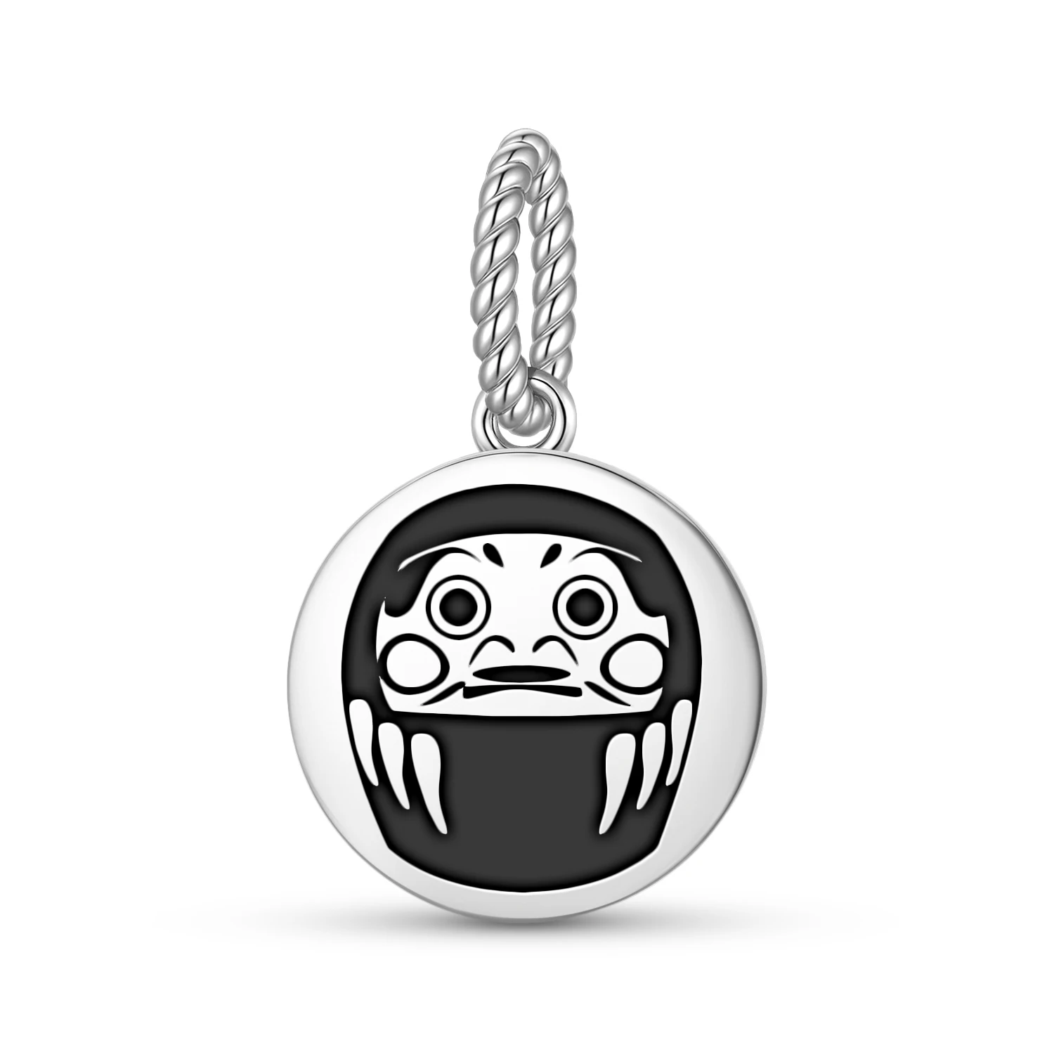 

Символ Дармы, стерлинговое серебро 925 пробы, сделай сам, подвеска из бисера для оригинального браслета, ювелирного подарка