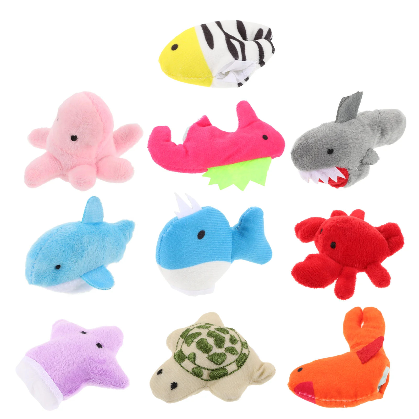 5pcs Australia Unique Animals Finger Puppets - Koala/ Kangaroo/ / Ostrich/ Crocodile Animal finger puppets