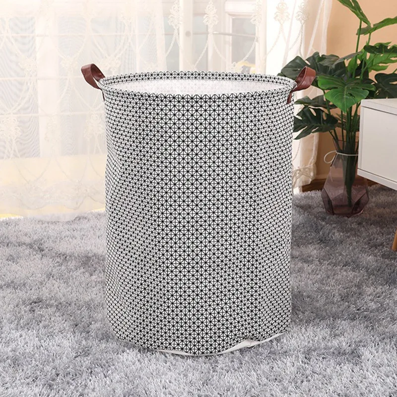 The New rhombus Waterproof Laundry Hamper Clothes Storage Baskets Home decoration storage barrel kids toy organizer Bucket