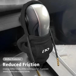 Car Gear Shift Hoodie Cover Creative Console Rocker Knob Protector Gift For Hyundai I10 I30 I20 IX35 I40 Tucson Sonata Veloster