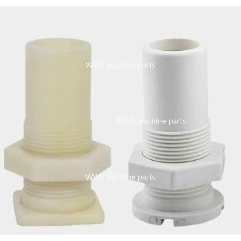 PVC Round & Square Head Suction Nozzle With Plug, Engraving Vacuum Table Flange Hole Replacement Fittings
