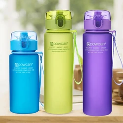 Summer water bottles cup Plastic portable Children's Korean version Children's sports fitness fall prevention cute casual bottle