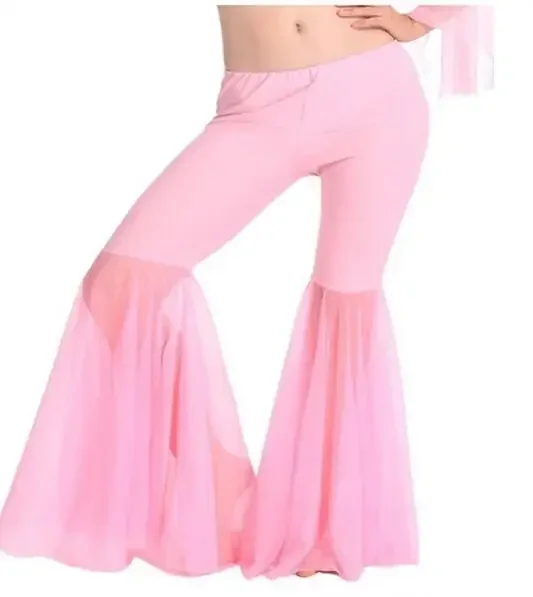 Neue Bauchtanz kostüme Senior sexy Chiffon Highlights Gürtel Bauchtanz hose für Frauen Bauchtanz Laterne Hose