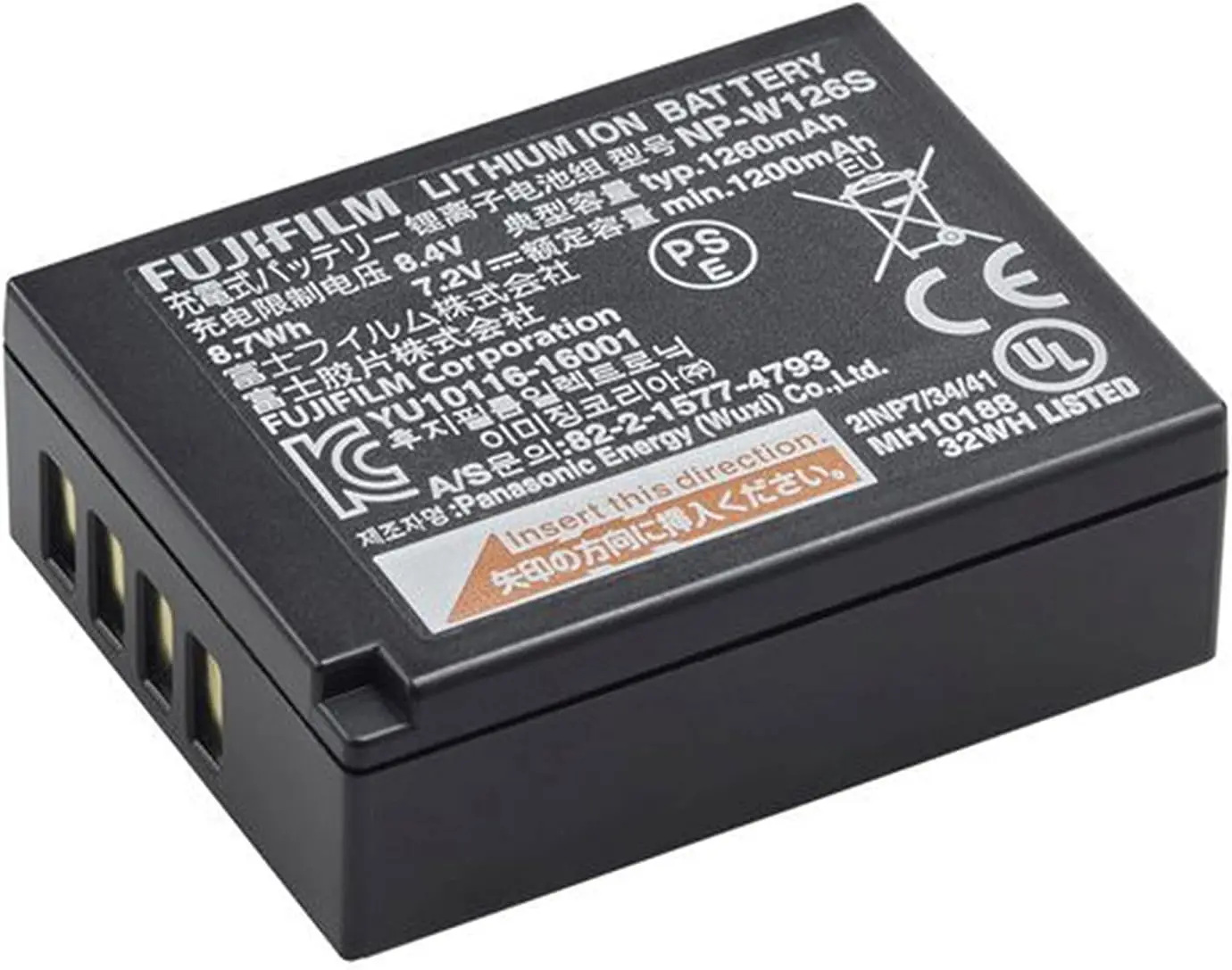 NP-W126S W126S 7.2V 1260mAh Camera Battery For Fuji X-H1 X-PRO3 X-PRO2 X-T3 X-T2 X-T30 X-T20 X-T200 X-E3 X-E2 X-A5 X-A3