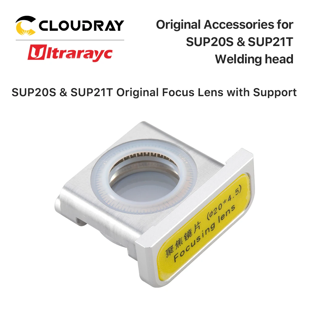 Ultrarayc SUP20S & SUP21T Welding Head Accessories Set with 18x2 Protective Lens D20 Focus Lens Reflective Mirrior Seal Ring