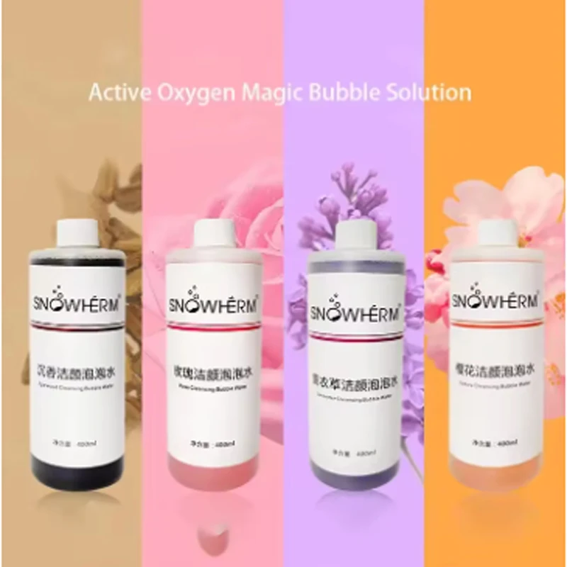 Active Oxygen Bubble Water Magic Bubble Machine Solution Cleansing and Beautifying Hydrogen Oxygen Liquid Face Fragrance Water