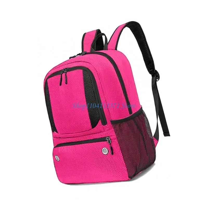 P9FC Waterproof Basketball Gear Bag Training Sports Backpack with Shoe Compartment