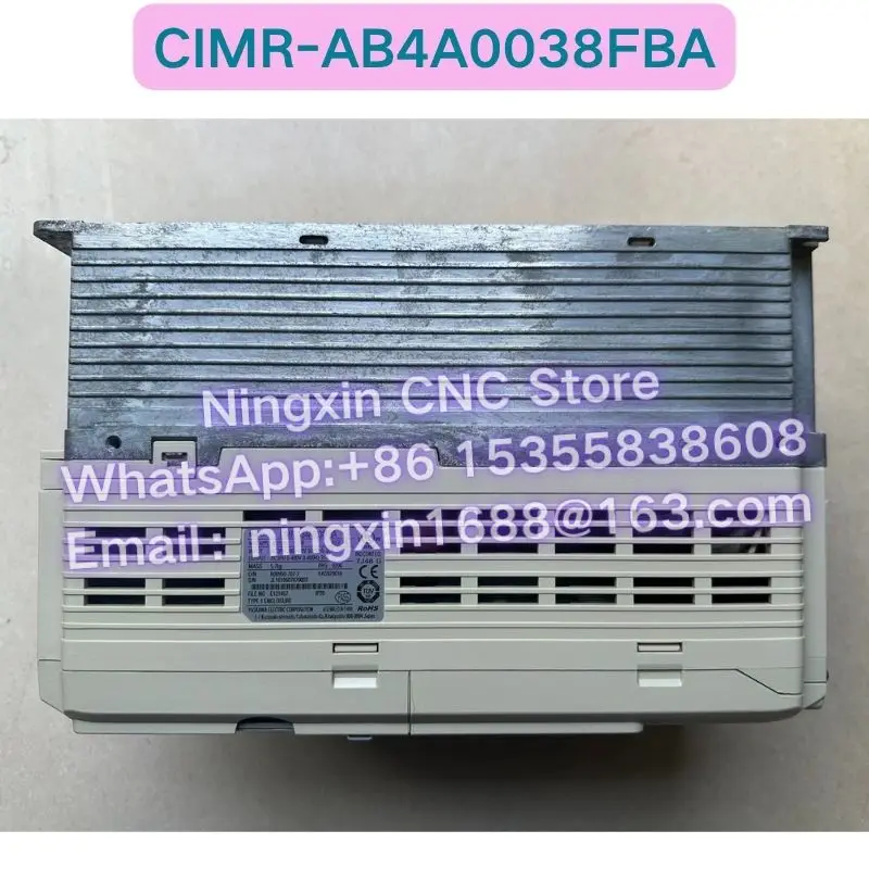 Second-hand CIMR-AB4A0038FBA Inverter Functional test OK Fast delivery