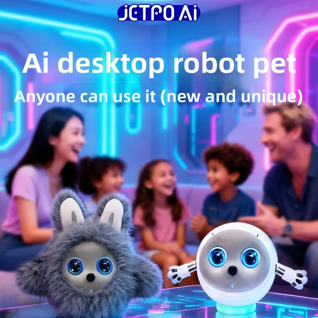 AI Chatbot Robot Voice Control | Smart Cute Electronic Pet Companion with Emotional Interaction, Interactive Desktop Gift