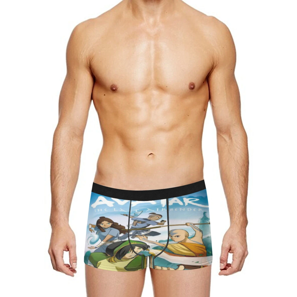 Klassieke Anime Avatar De Laatste Airbender Bokser Heren Slipje Onderbroek Mannelijke Ademende Man Boxershort Ondergoed Voor Heren