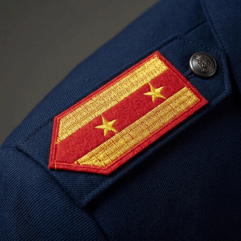Classic Stars Tassel Epaulettes Dynamic Visual Effects Fancy Looks Shoulder Board Group Uniform Collocations Formal Event Dress