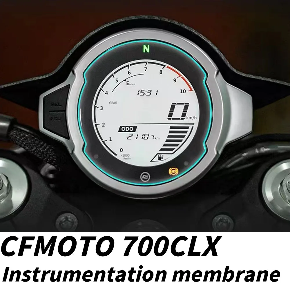 

For CFMOTO 700CLX Original Accessories FREE SHIPPING Motorcycle TPU Cluster Scratch Screen Protection Instrument Film