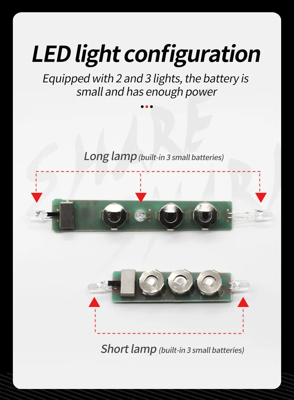 ShareShark 5 Stück/Beutel 12/17cm LED Tiefsee-Blitzlicht Nachtangellicht Tintenfisch-Köder Unterwasser-Angellampe – Detail 4