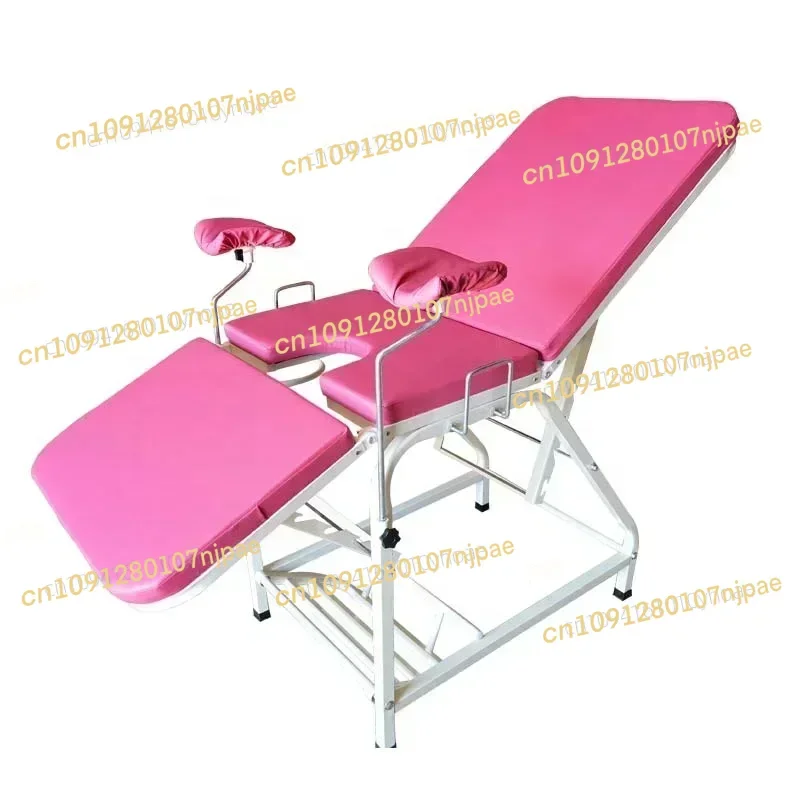 

NEW gynecological examination chair with stirrup Adjustable portable gynecological chair Simple hospital delivery bed In Stock