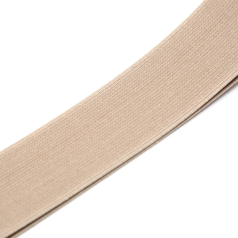 New Waistband Invisible Buckle Plastic Comfortable Elastic Women Men Adjustable No Show Web Belt For Jeans_maomaolike.com