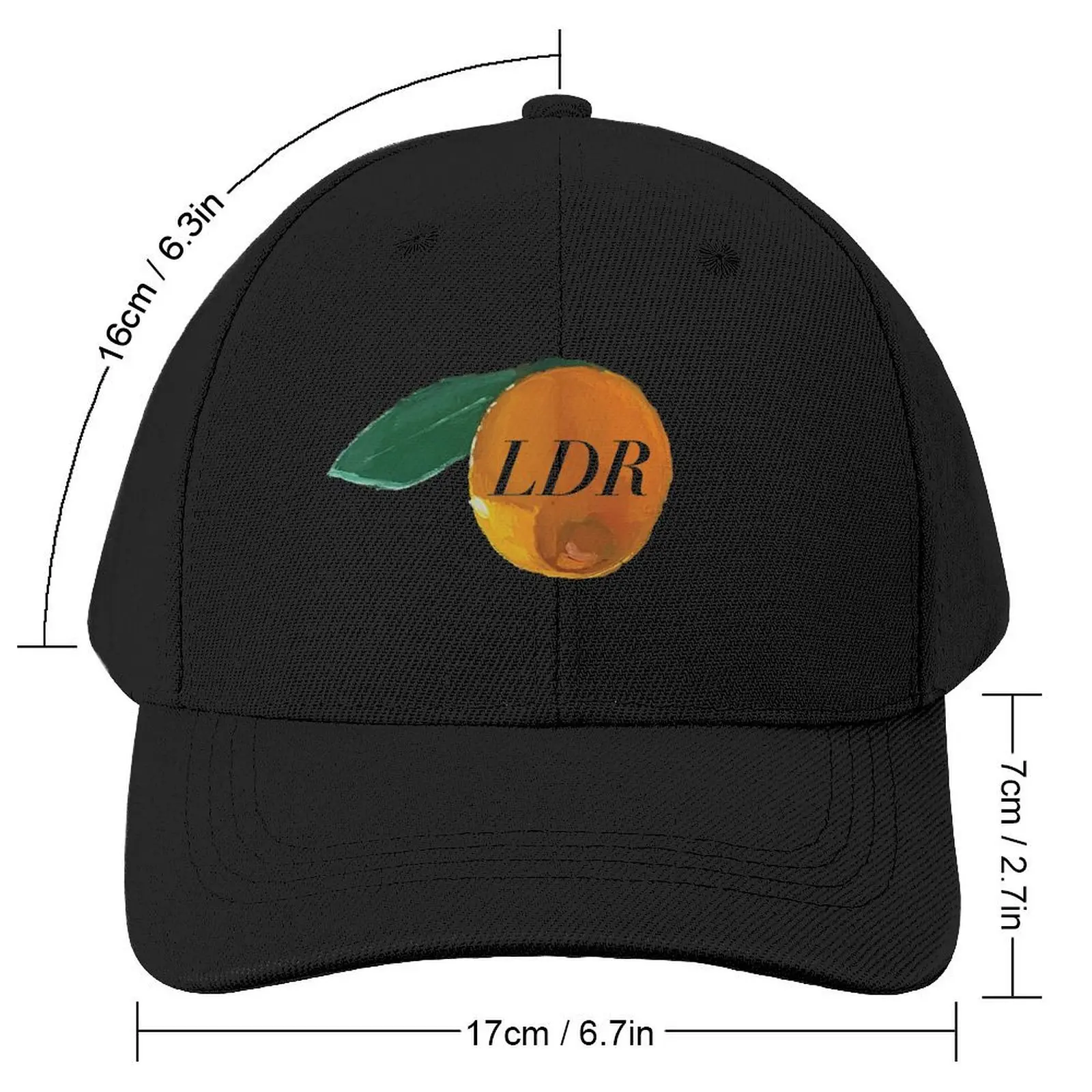 Violet Bent Backwards over the Grass (Orange LDR Badge) Baseball Cap New In The Hat For Women 2024 Men's