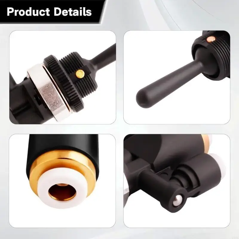Air Toggle Valves Switches Improve Driving Experience Precise Control 818-0007-000 for Peterbilt 379 Truck New