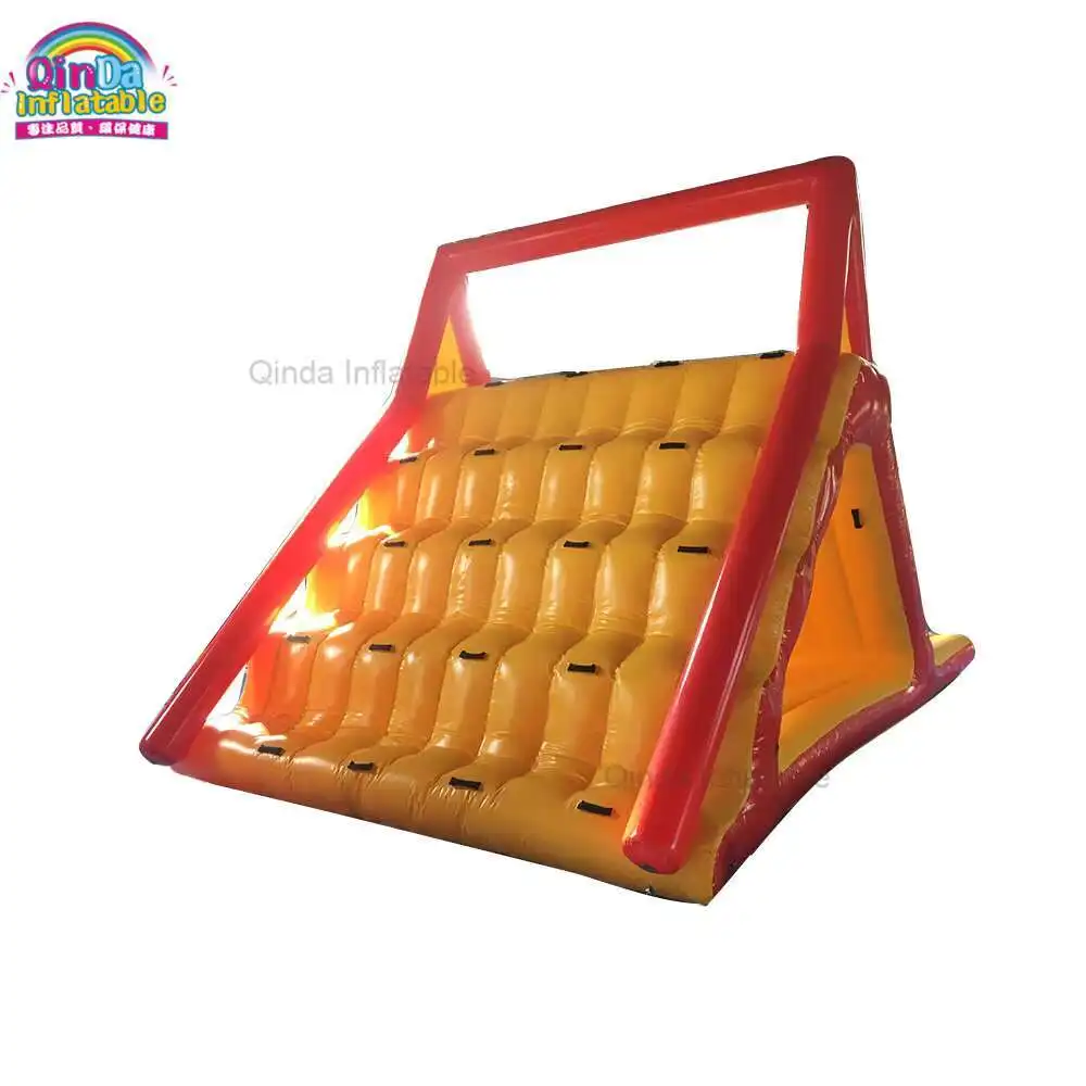 Ocean Park Trampoline Climbing Slide Mobile Sea Rock Inflatable Water Triangle Slide