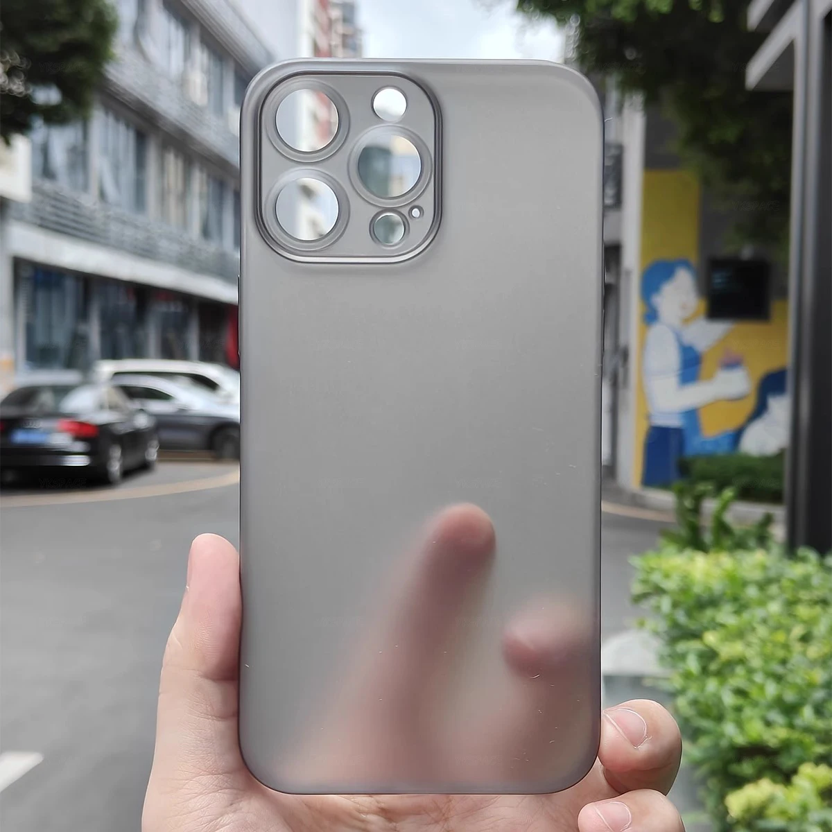9Colors Ultra Thin Matte Frosted Case For iPhone XS XR 11 12 13 Mini 14 15 16e 16 Plus 17 Air Pro Max Hard PC Translucent Cover — zdjęcie produktu 6