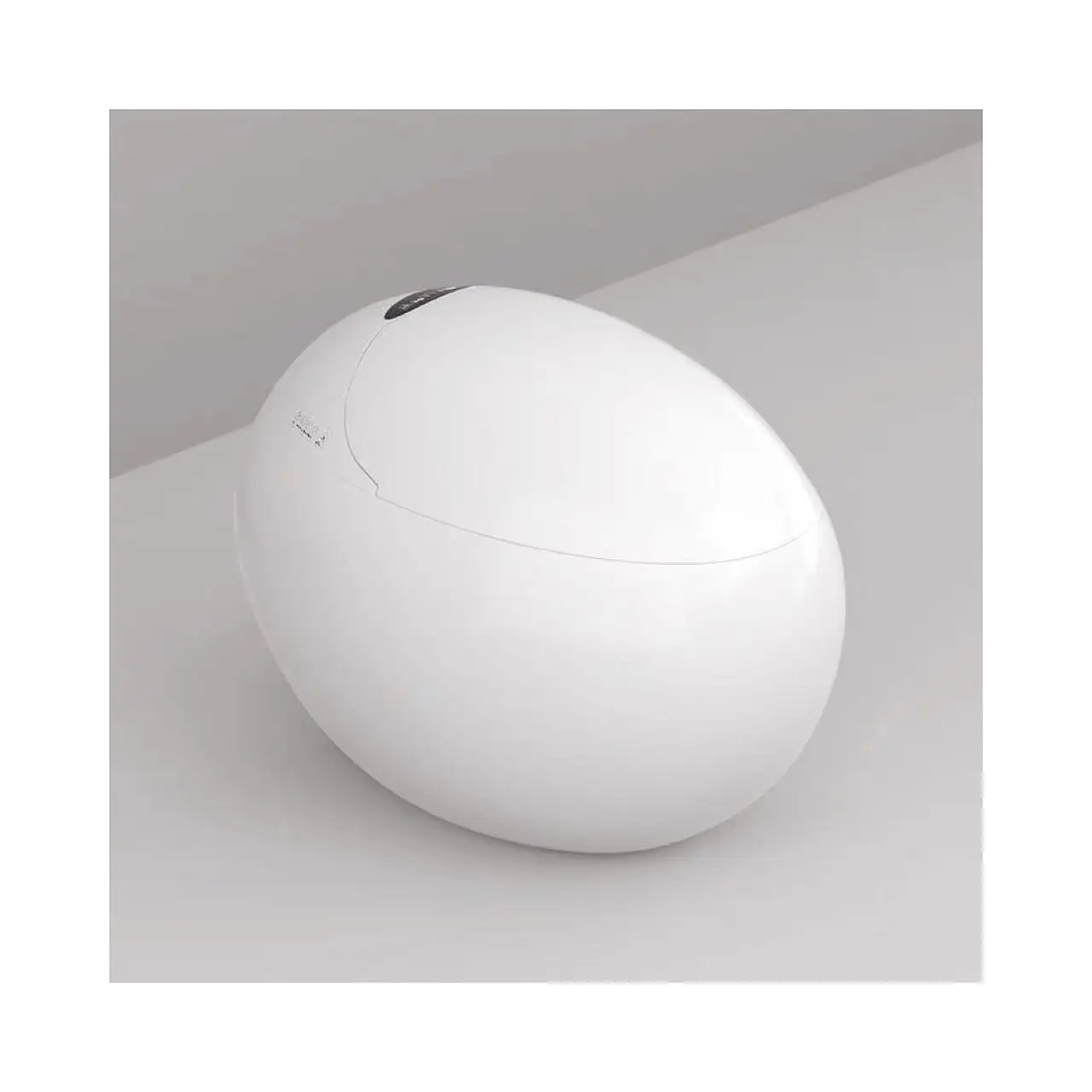 

New design egg-shaped round integrated car sensor flush electric bidet bathroom smart automatic smart toilet