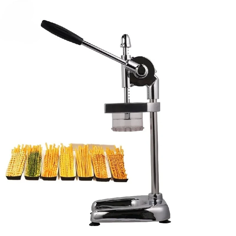 Footlong 30cm Fries Maker Super Long French Fries machine Stainless Steel Potato Noodle Maker Machine Special Potato Extruders