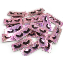 Eyelash Wholesale 5/10/30/50/100 Pairs Faux 3D Mink Lashes Makeup Fluffy Thick False Eyelashes In Bulk Cilios Natural Lashes