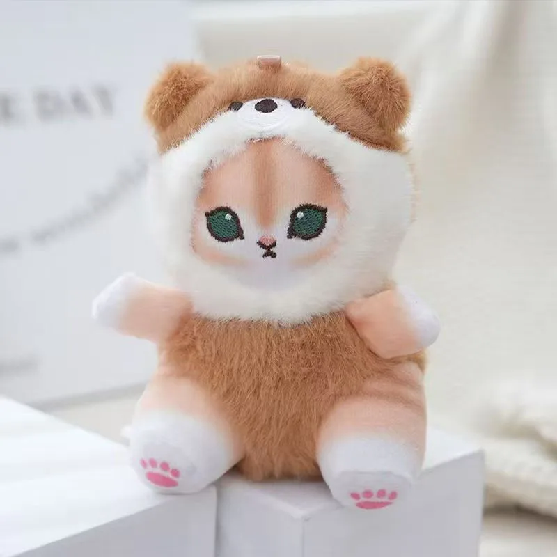 2026 Kreskówka Anime Mofusand Pluszowa Zabawka Maskotka Brelok Zawieszka do Torby Mały Wisiorek Prezent na Boże Narodzenie Urodziny