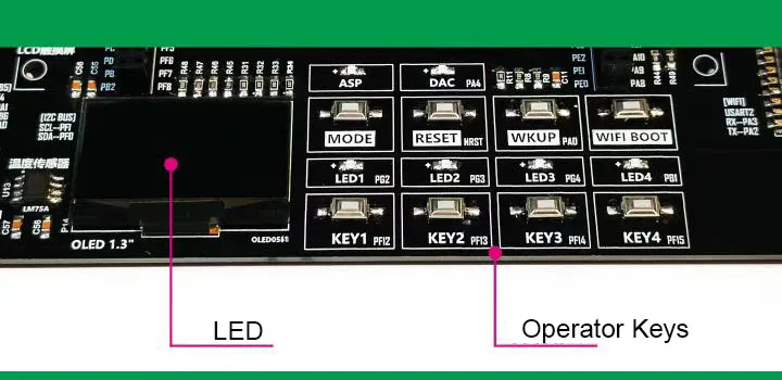 DIY kit ARM DEMO Board STM32F407 PCB Development Board with Bluetooth, ESP8266 WiFi, Master/Slave USB Device, Audio Interface