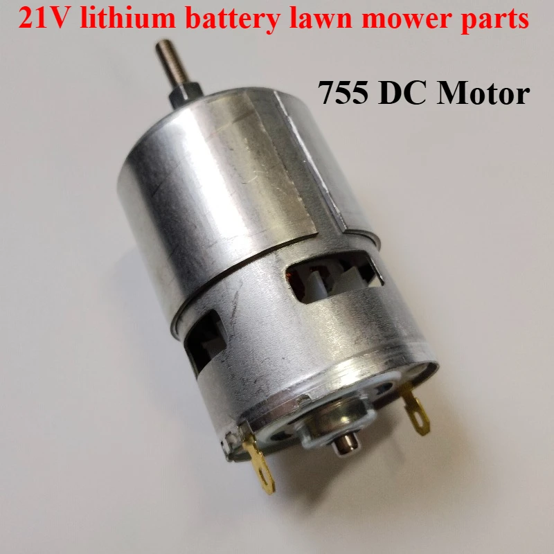 1pcs 775 DC Motor 21V Ball Bearing High-Torque, High-Power, Low-Noise, Universal Lithium Motor Parts for Lawn Mowers