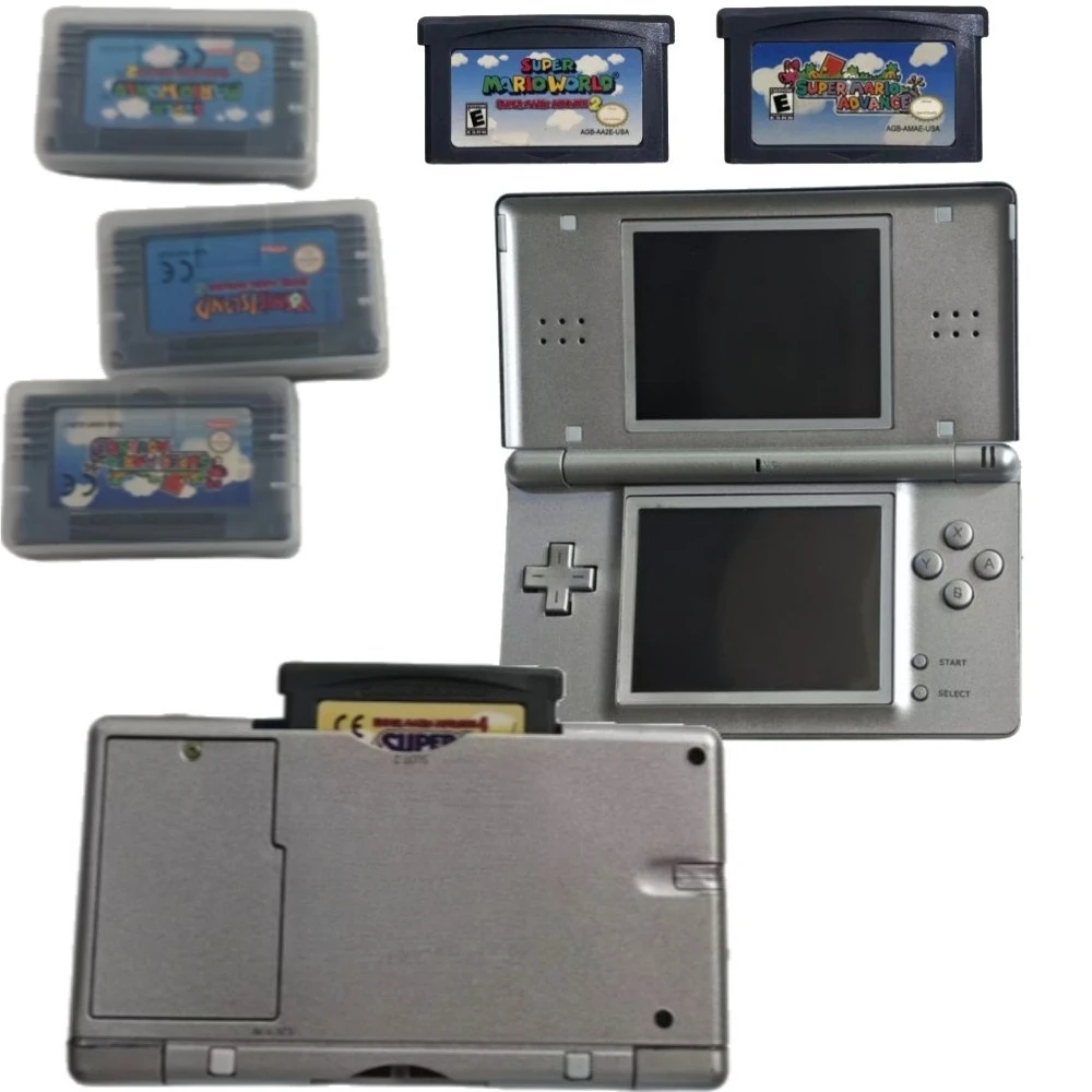 Cartucho de Jogo GBA de 32 Bits da Série Mario para Console de Videogame Super Mario Bros ADVANCE Wario Land4 Golf Mario Kart