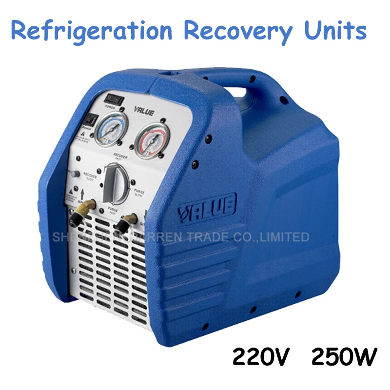 High Reliable Refrigeration Recovery Machine VRR12L Air Conditioner Refrigerant Recovery Machine AC 220V