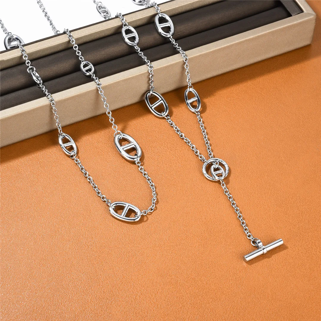European and American fashion 120cm long necklace