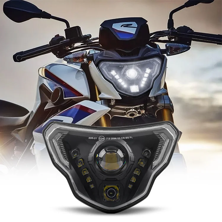 Emark Approval Wholesale High/low Beam Front LED Driving Light Motorcycles Headlight For BMW G310GS G310R 2016 2017 2018