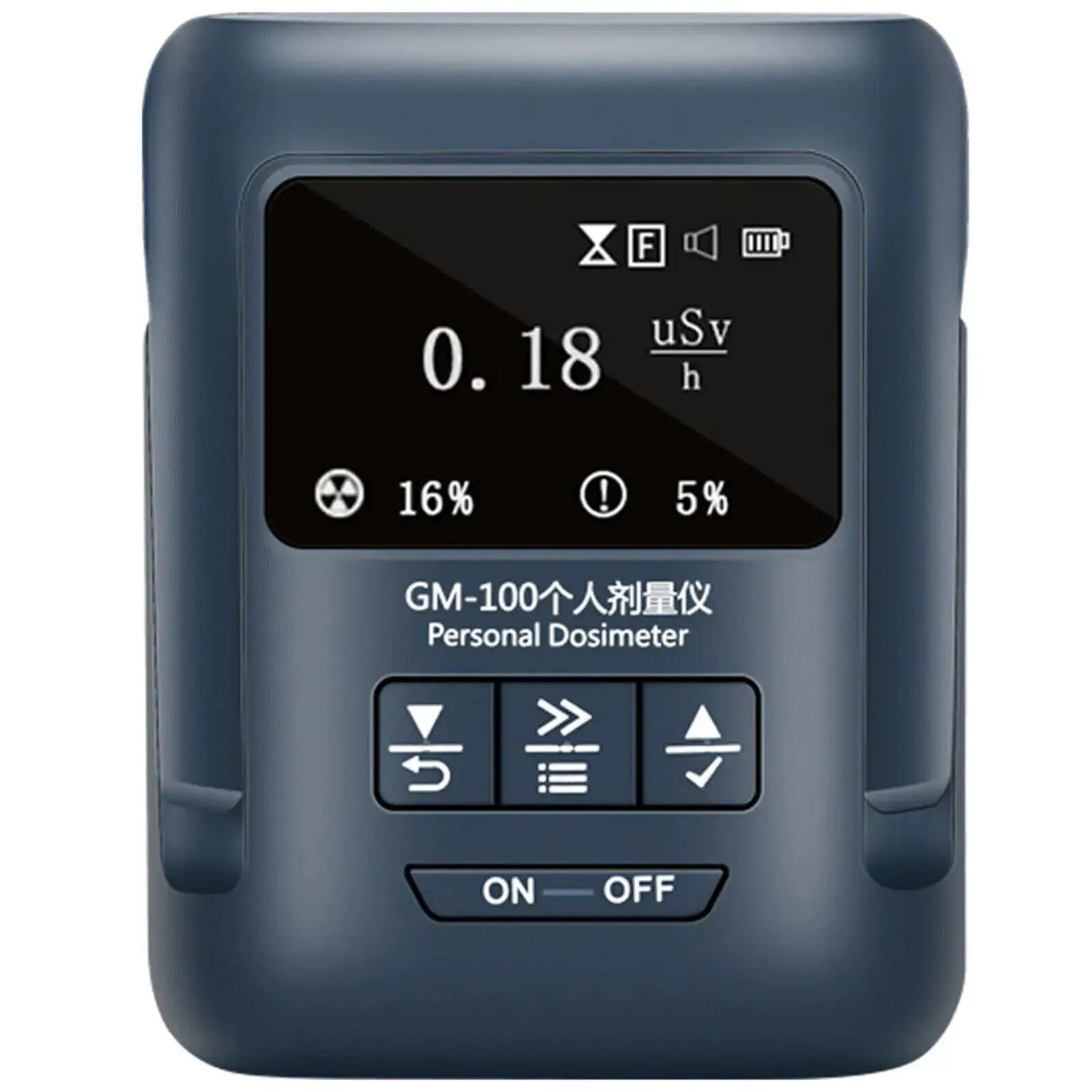 

GM-100 Marble Nuclear Radiation Detector Dosimeter Beta Gamma X-ray Tester