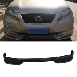 CEYUSOT FOR Body Kit Front Bumper Anterior Lip Lexus RX 270/350/450h 2009-2011 ABS Bumper Black Trim Cover Accessories Spoiler