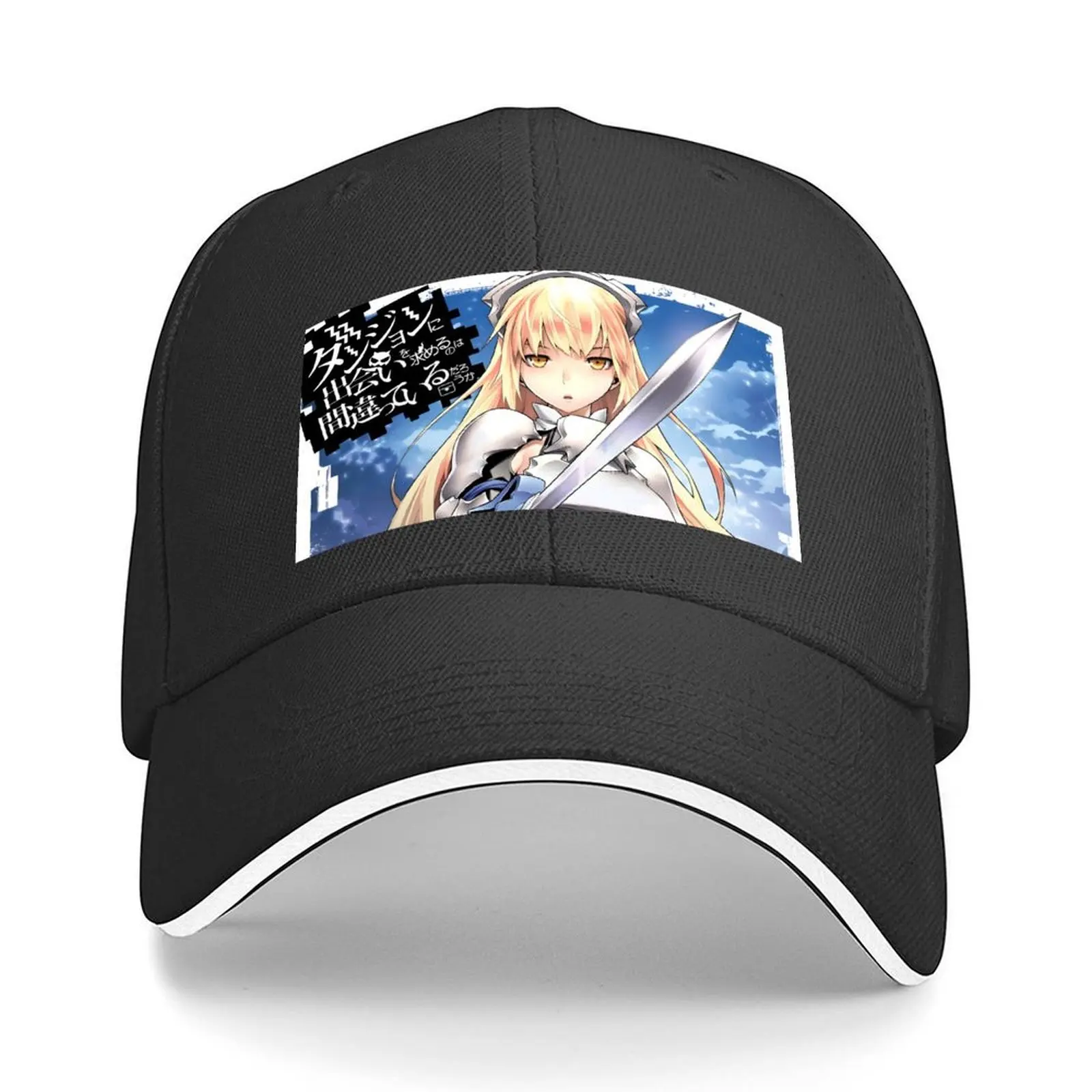 

Danmachi Baseball Cap Ball Cap foam party Hat Thermal Visor hats for men Baseball For Men Women's