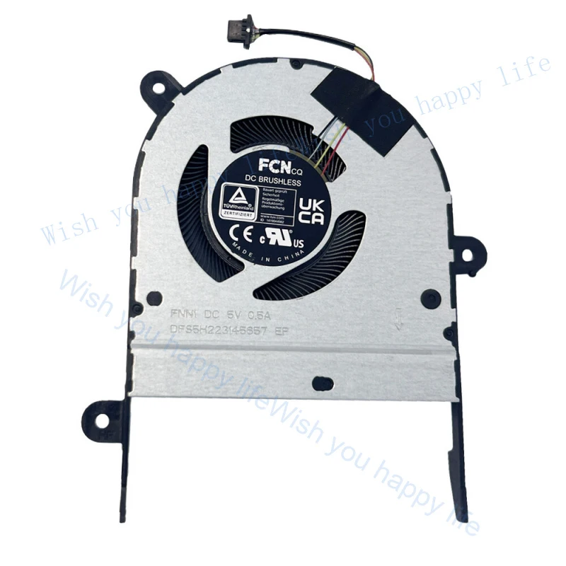 

TT 5V CPU Cooling Thermal Fan For Asus Zenbook Flip 15 Q539ZD UP6502ZD FNN1
