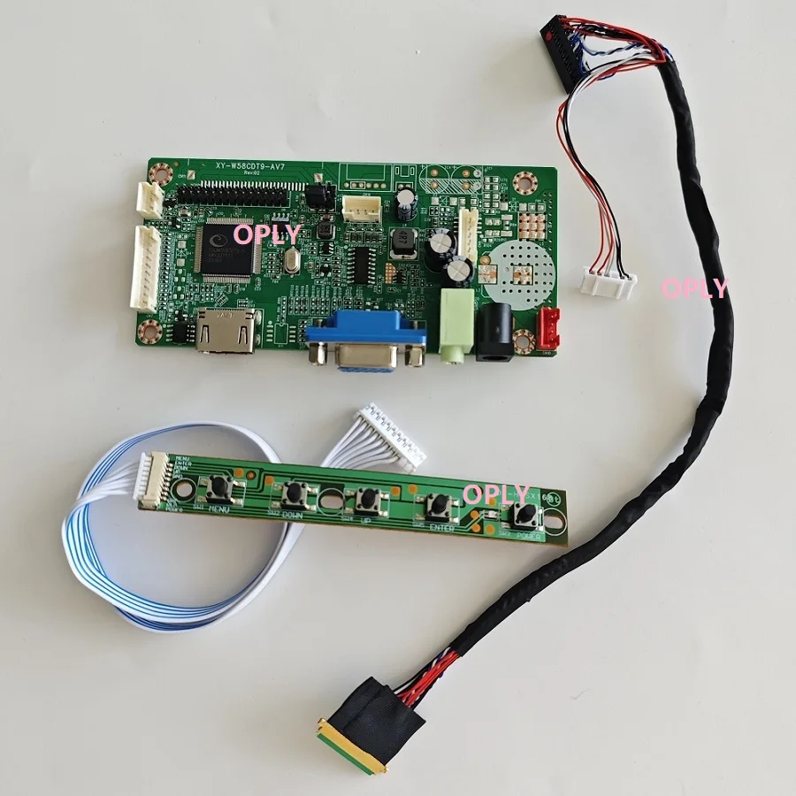 Kit for B140XW01 B140XW03 LED panel Screen monitor 1024×600 8.9