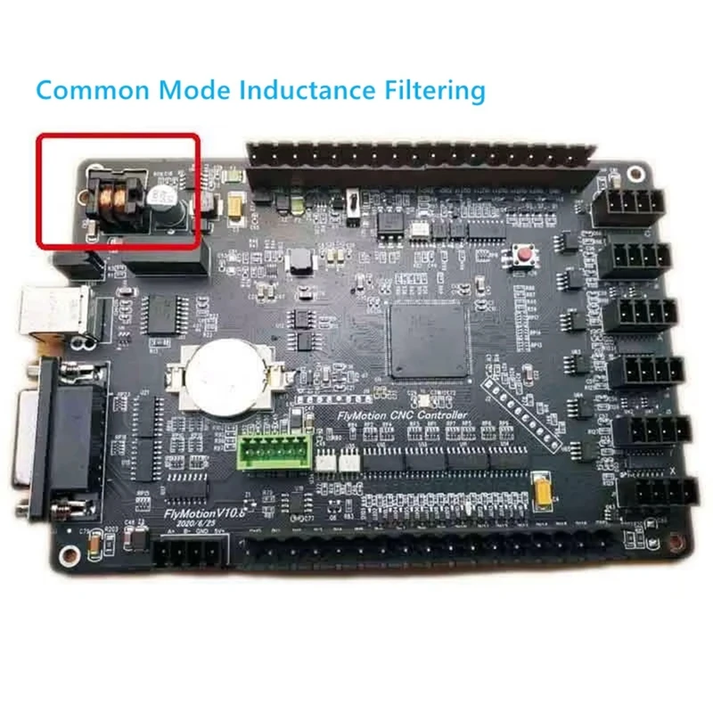 Hot-Flymotion 6-Axis CNC Controller For Mach3 USB CNC Motion Controller High Speed Differential Version